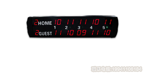 你用的羽毛球比賽記分表數(shù)字醒目么？想要全場看清比分就選優(yōu)質(zhì)產(chǎn)品