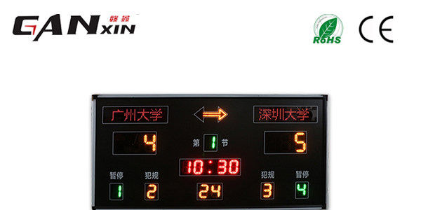 籃球電子記分牌球員的得分怎么看？