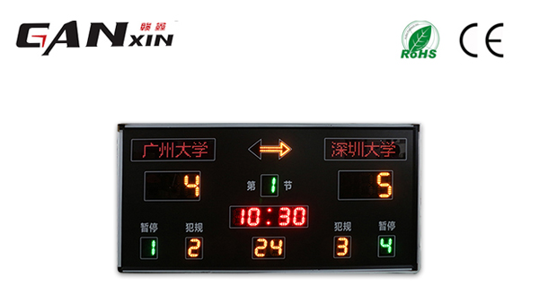 籃球比賽記分牌怎么用？